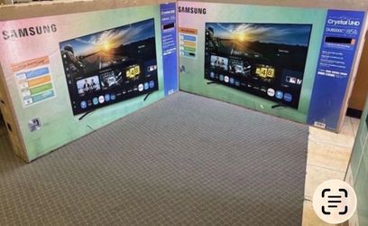 85 TV Samsung smart 4K HDTV 120 Hz $55 down on financing free delivery six month warranty