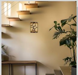 Kira Home Cromwell 10" Traditional Wood Style Metal Chime Cover + Tea-Stained Glass (Chime Not Included, no bulb included ), Walnut Style Finish Pick 