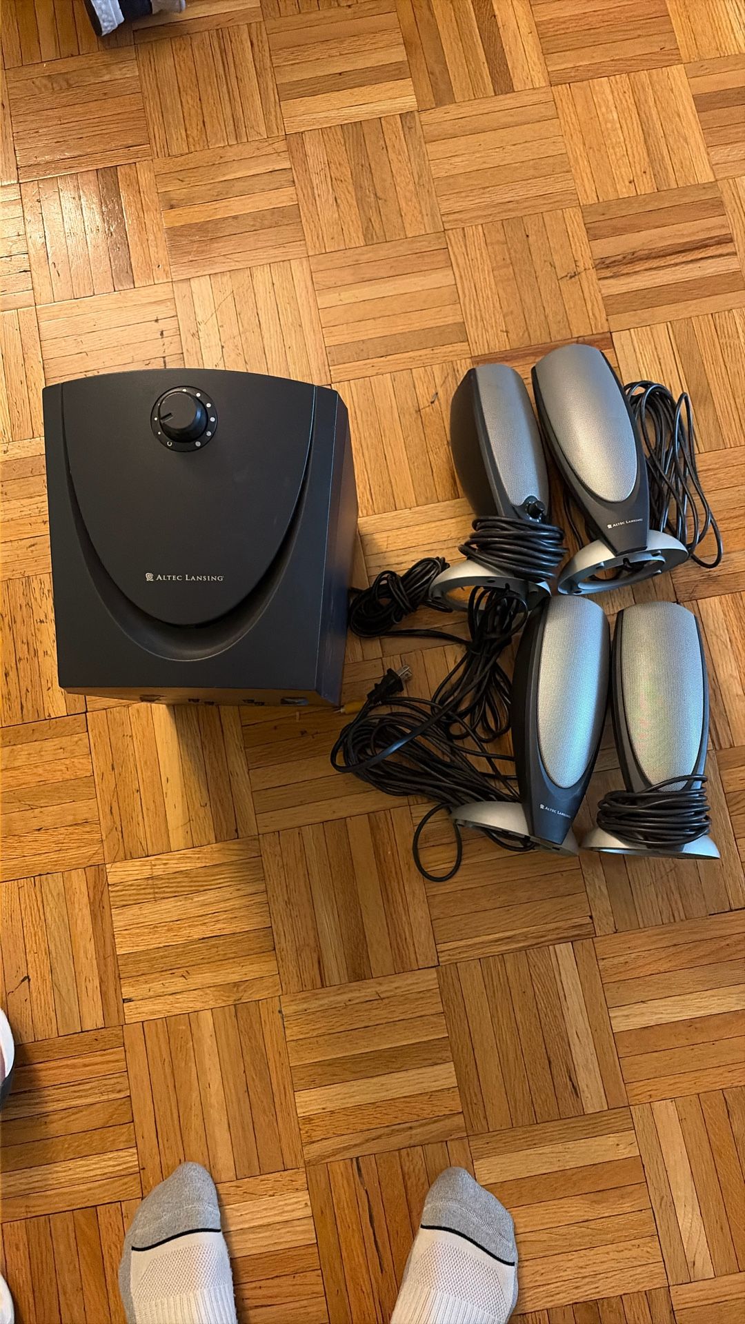 Altec Lansing Computer Speakers With Subwoofer