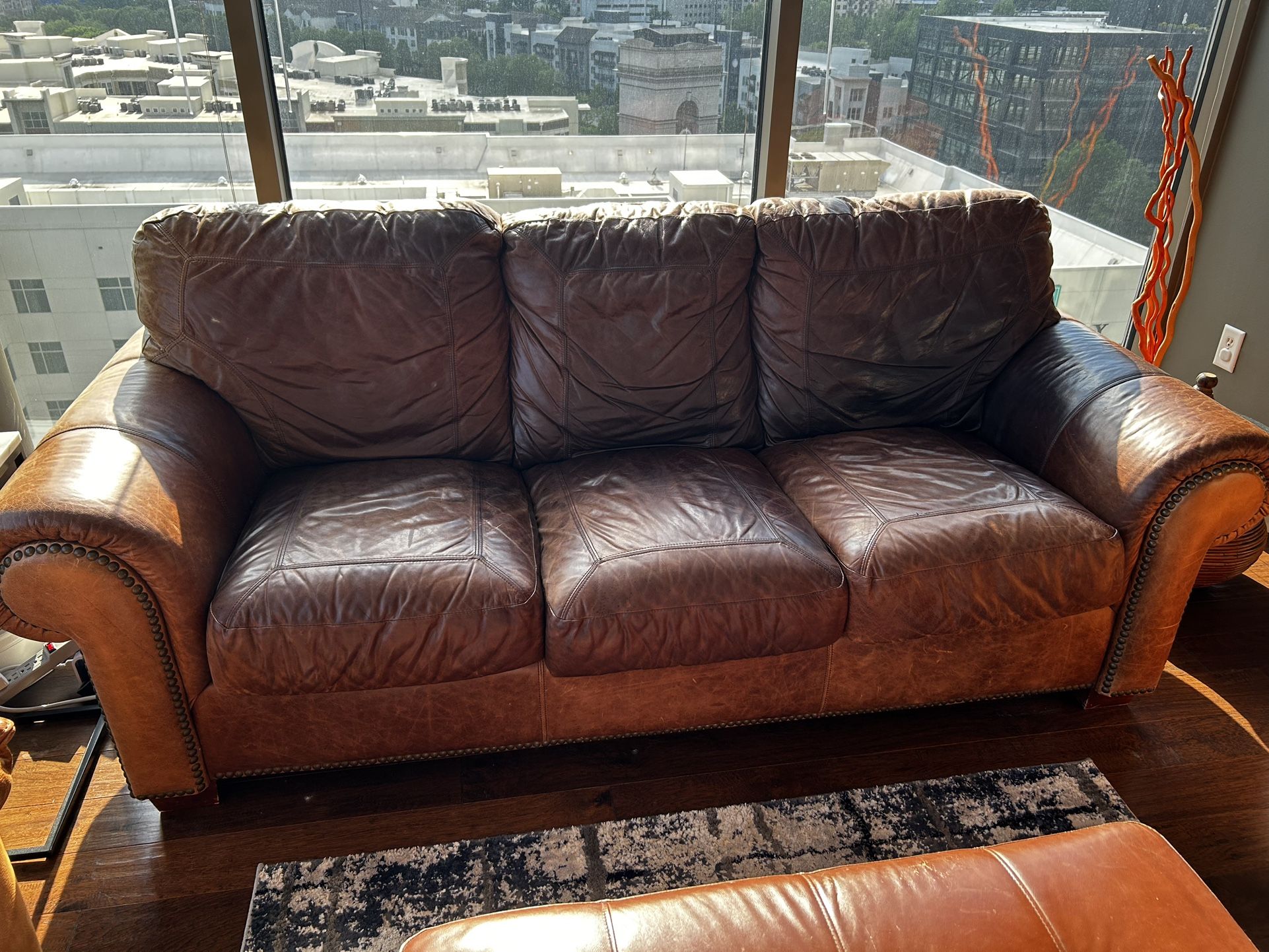 Leather Couch