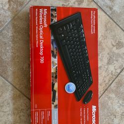 New Microsoft optical desktop 700