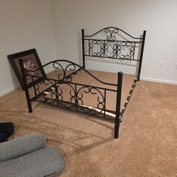 Queen Bed Frame And Drawer