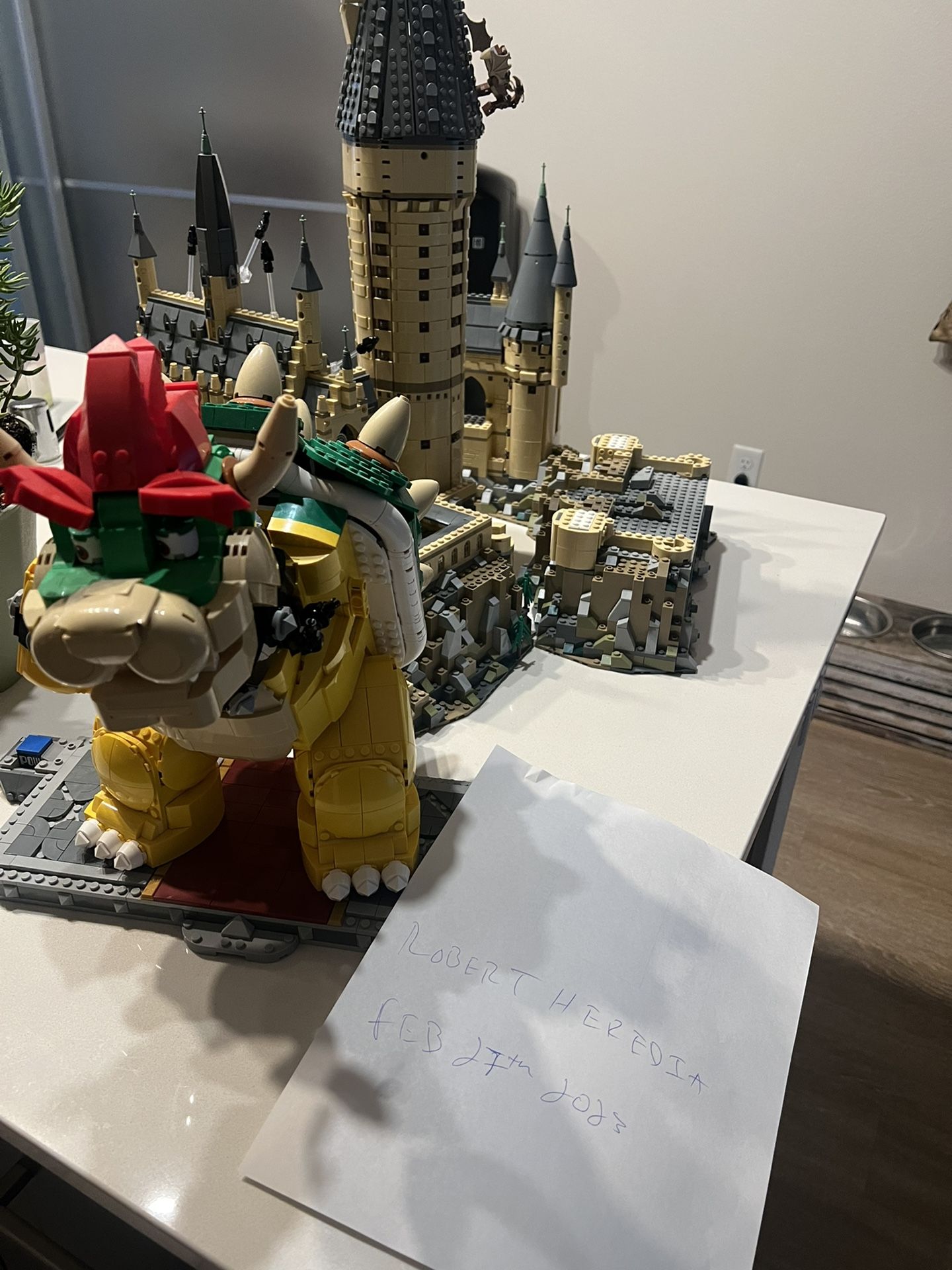 LEGO BOWSER AND HARRY POTTER CASTLE BUNDLE