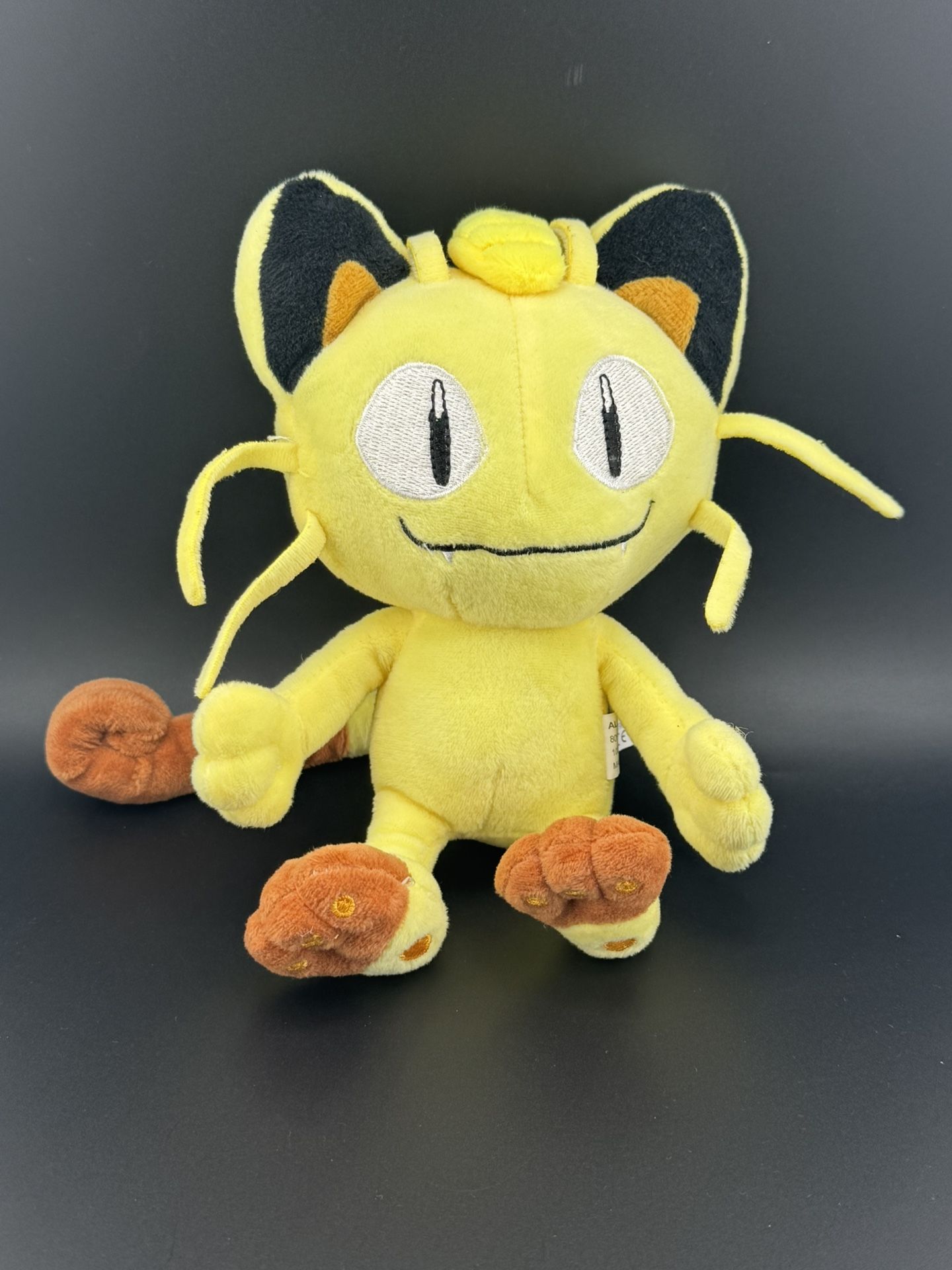 Pokemon plush toy stuffed animal doll Meowth 7 1/2” Anime