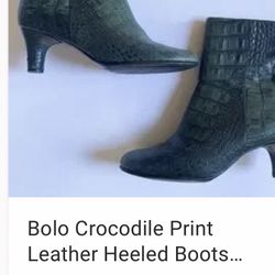New Leather Boots. Priced On Other Sites For  $55.00