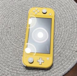 Yellow Nintendo Switch Lite