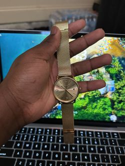 Coach Elliot Gold Watch 