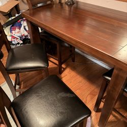 Bar Style Dining Table