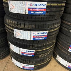 

215/55/17 Otani Tires Installed And Balanced / Instaladas Y Balanceadas