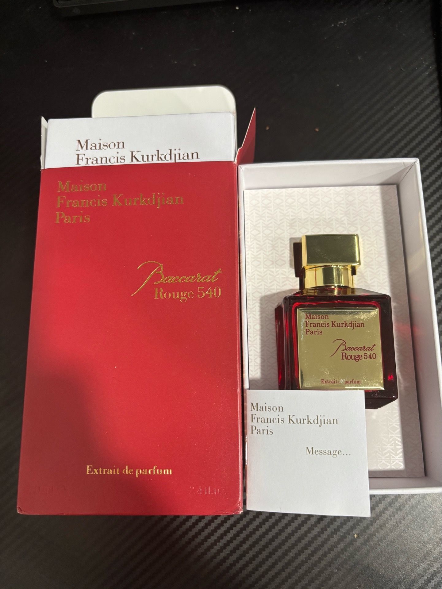 Maison Francis Kurkdjian Baccarat Rouge 540