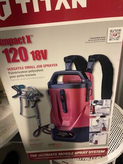 Titan sprayer $ 995 firm price