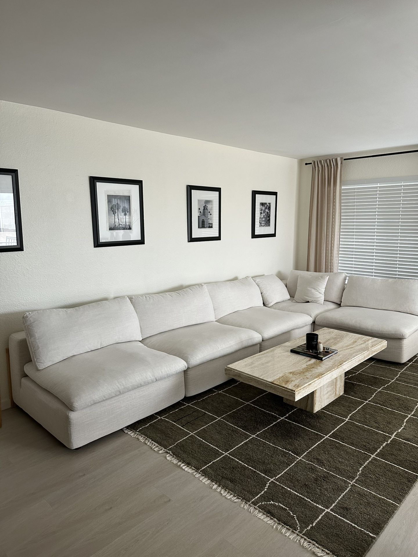 Linen Sofa