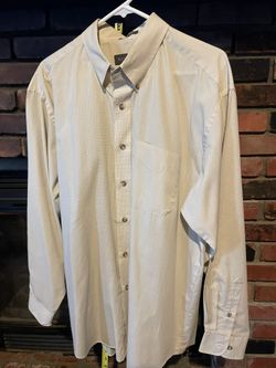 Van Huesen Dress Shirt- Size Large