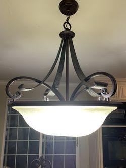 Iron Chandelier 