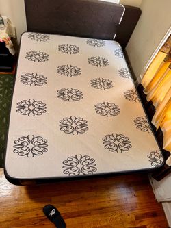 Royal Rest Queen Size Mattress (Dark Grey & White)