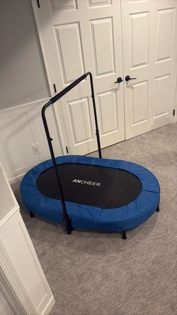Ancheer Mini Fitness Trampoline with Handle Bar