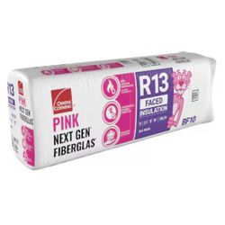 Owens Corning R- 13 Wall Kraft faced Fiberglass Batt Insulation 106.56-sq ft ( 15-in W x 93-in L)