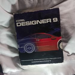Corel Designer 9 (Never Used) + Corel Picture Publisher