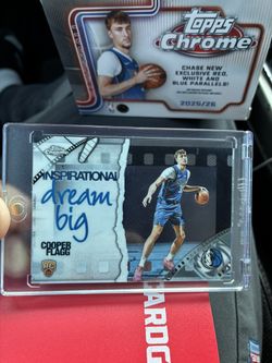🔥🔥 2025-26 Topps Chrome Cooper Flagg Inspirational RC IP-18 Rookie Card Mavs 🔥🔥