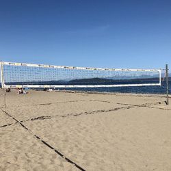 TWO Premium Beach Volleyball Nets