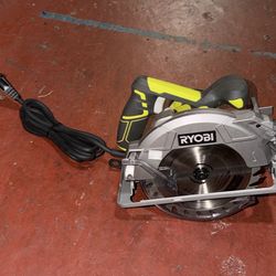 Ryobi 7-1/4” circular saw with Laser $60 