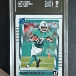 Jaylen Waddle 2021 Donruss 