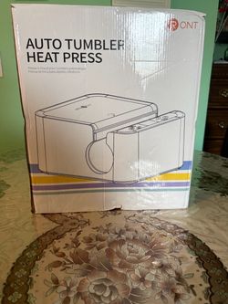 HTVRONT Auto Tumbler Heat Press – Brand New