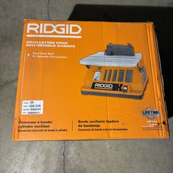 RIDGID 5 Amp Corded Oscillating Edge Belt/Spindle Sander