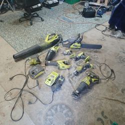 Ryobi Tools Hardly Used 