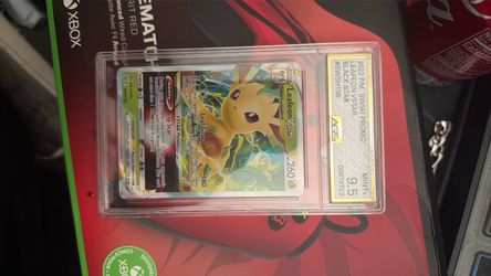 Leafeon VSTAR Black Star Promo AGS 9.5 Mint+