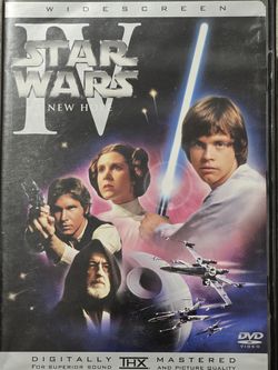 STAR WARS IV A NEW HOPE DVD