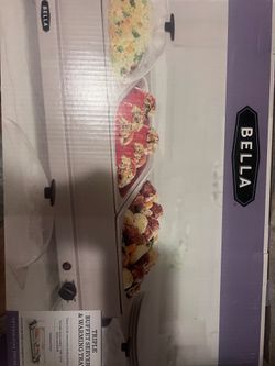 Crock pot triple server warming tray (2)