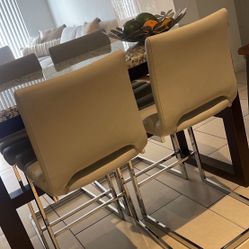  4 Chairs for a High Table or Bar