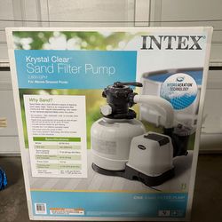 Intex SX2800 Krystal Clear Sand Filter Pump