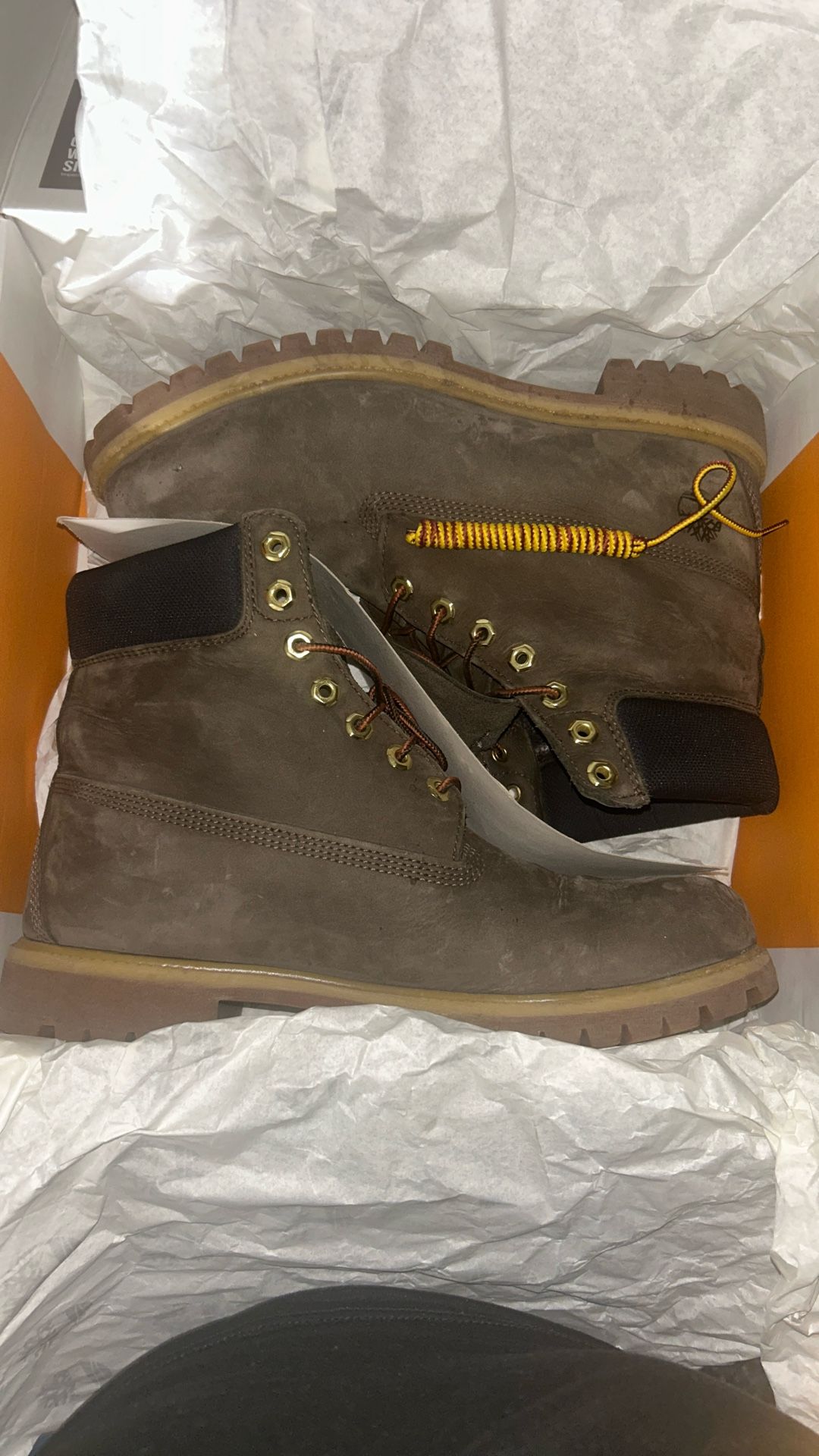 Timberland Premium Dark Brown Nubuck Boots