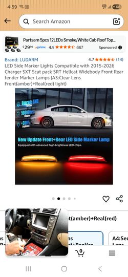 Dodge Charger Signal Led Lights