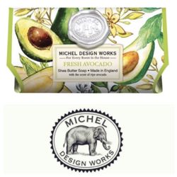 NEW!  Michel Design Works Fresh Avocado Shea Butter Soap, 8.7 oz.