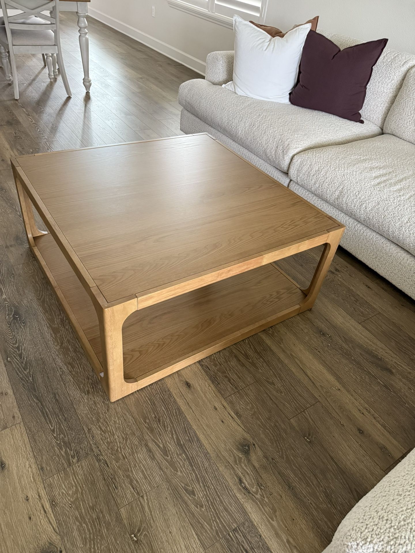 Large Brown Coffee Table