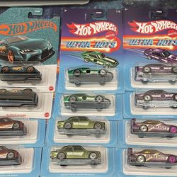 Lot of Hot Wheels 