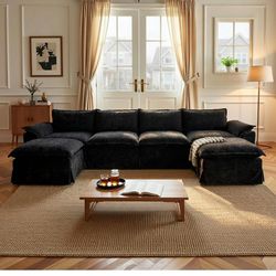 Moving  sale special  black sofa brand new