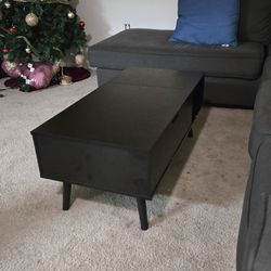Center piece table with compartment for sale!!
