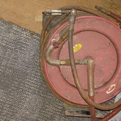 Air hose And On Reel For Shop