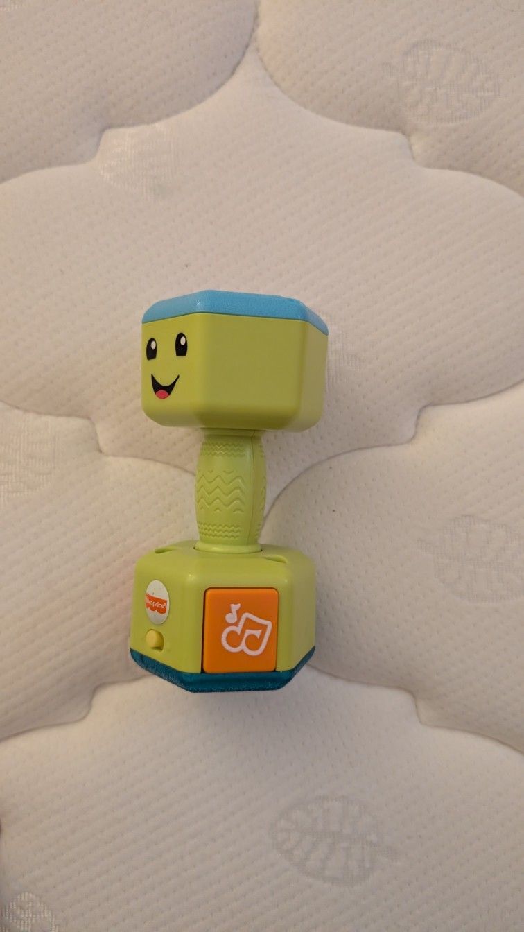Fisher-Price Laugh & Learn Countin’ Reps Dumbbell Musica