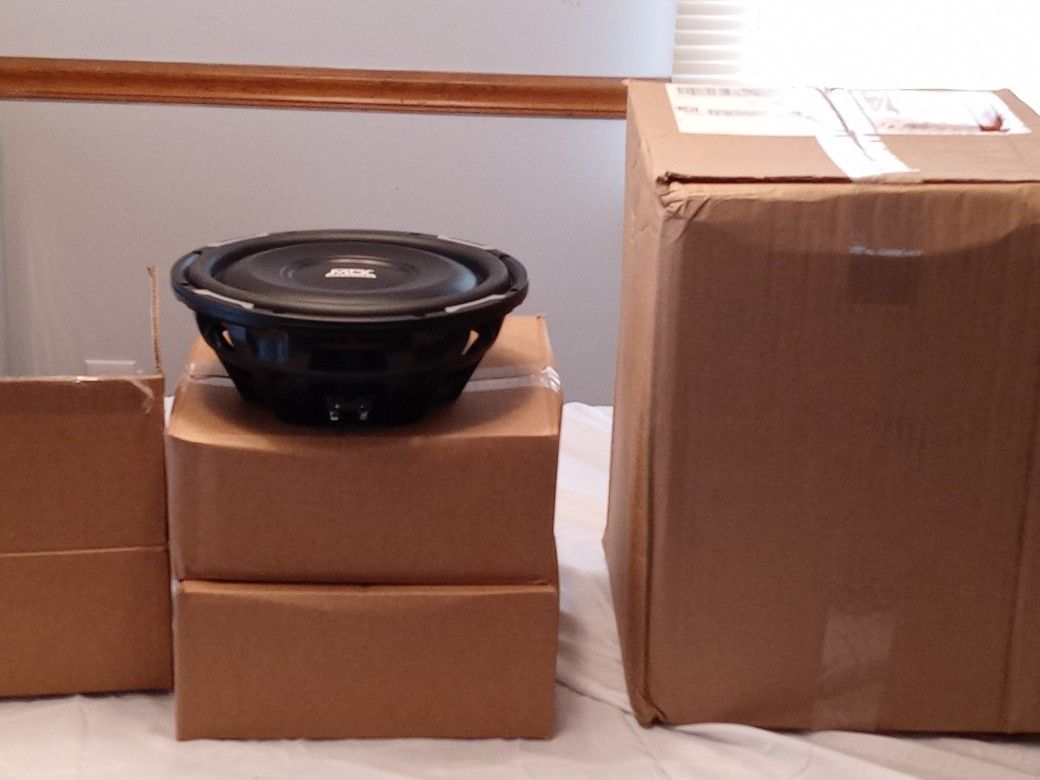10 Inch MTX FPR Shallow Mount Subwoofer