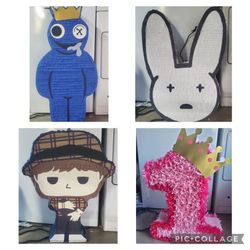 Custom Piñatas  for sale (For Kids & Adults)..from $35 & up depending on size & Style..located In Hesperia 