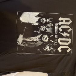 AC/DC T-shirt Black.