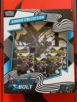 Pokémon Black Bolt Binder Collection Brand New
