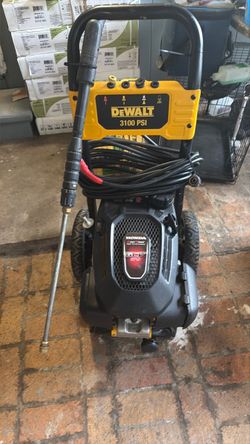 dewalt 3300 psi pressure washer with soap mixing tank la mangera está arreglada pero trabaja bien