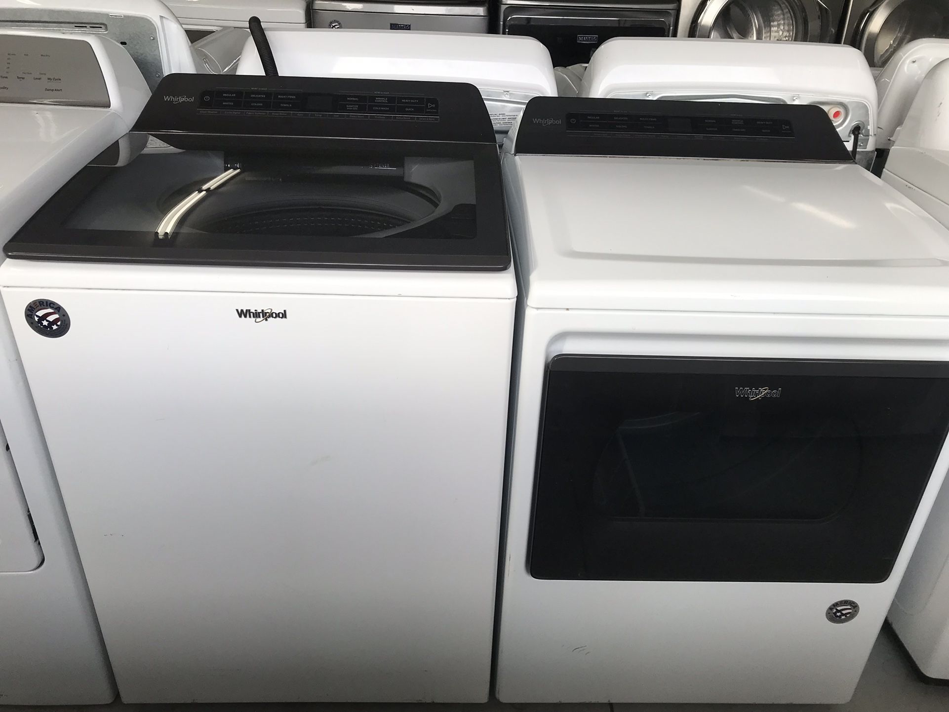 WASHER AND DRYER