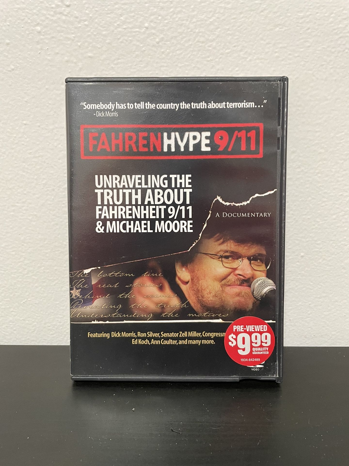 FahrenHype 9/11 DVD Documentary Unraveling Truth Fahrenheit Michael Moore 2004
